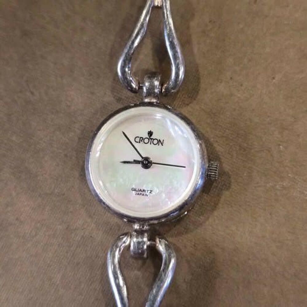 Ladies Croton Sterling Silver Watch